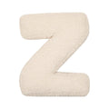 boucle letter cushion Z teddy pillow by bettys home