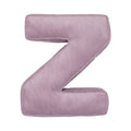 Corduroy Letter Cushion Z by Bettys Home in lavender 